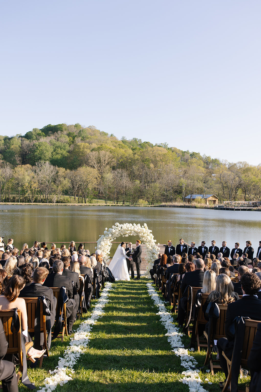 14 Southall Farm Inn TN Wedding Black Bows_Fete Nashville Luxury
