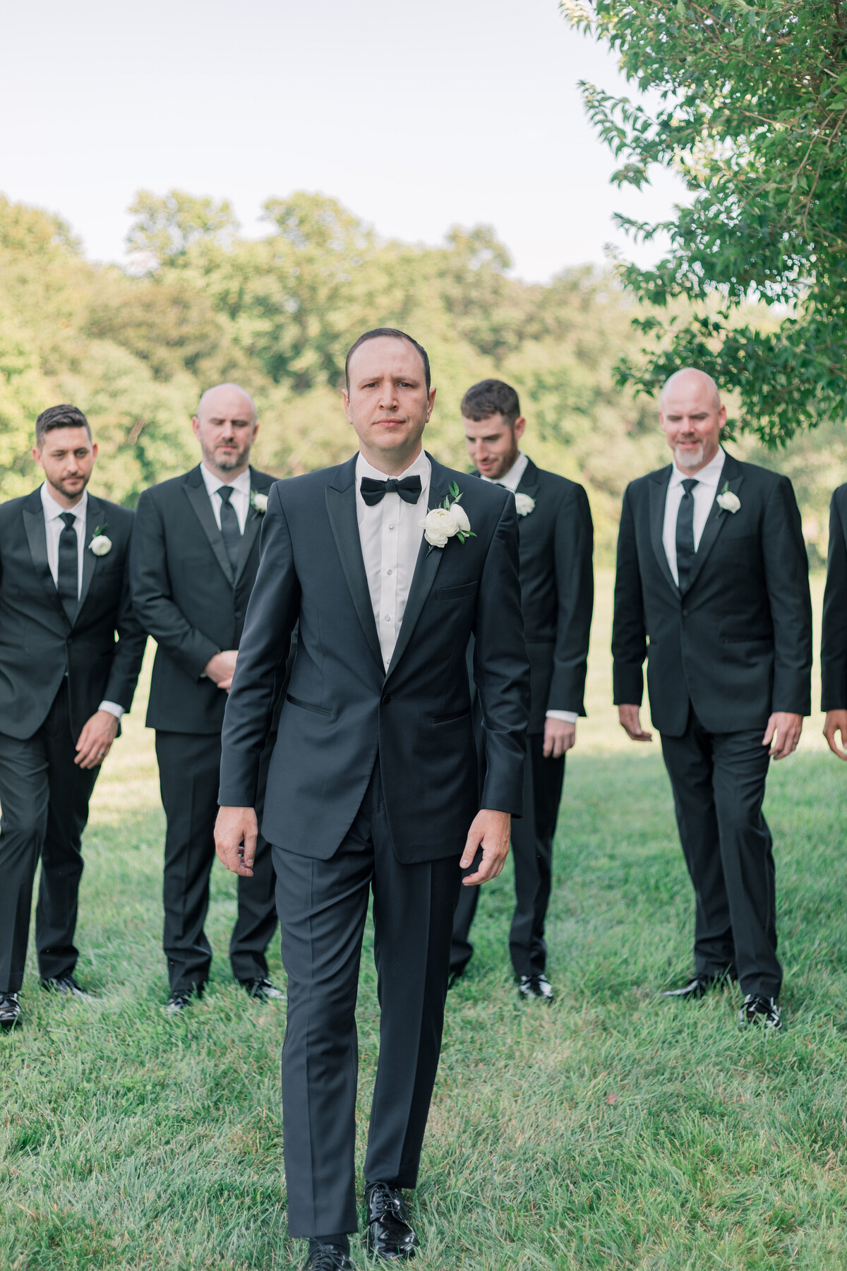 Wedding Party Rosewood Farms Katie Fri Photography