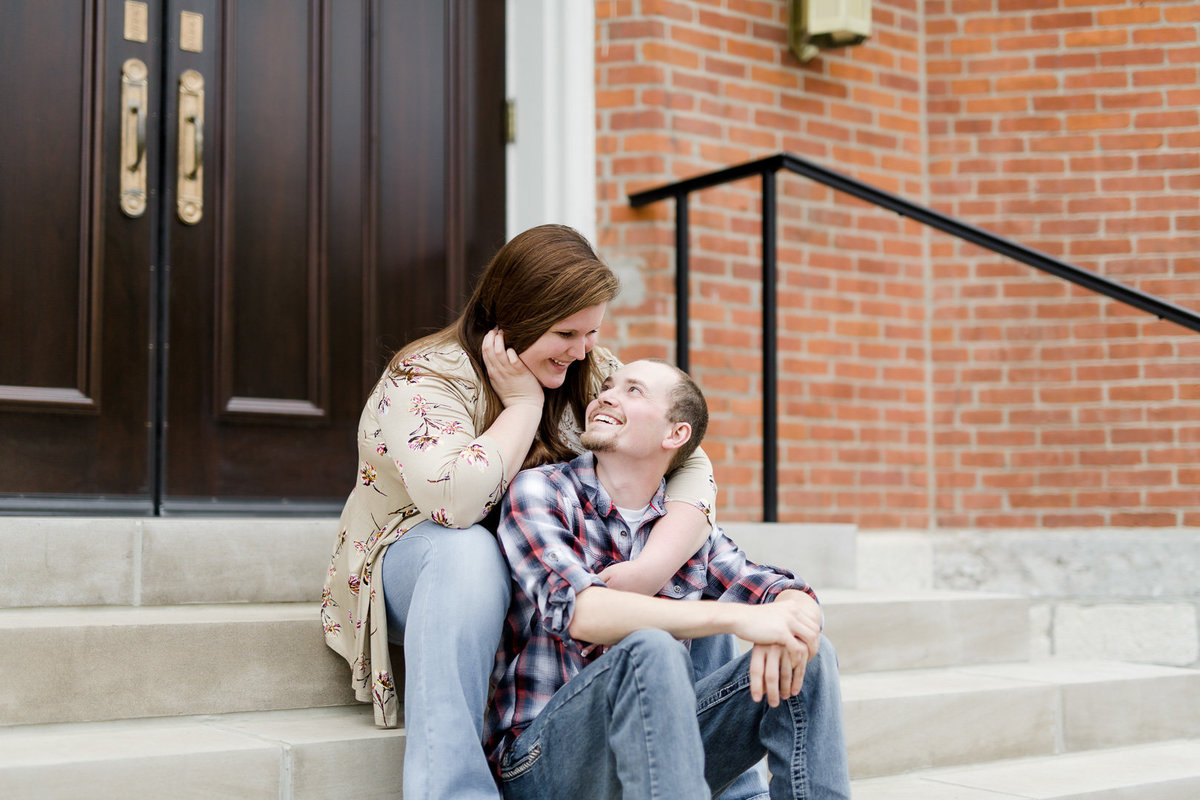 Engagement  Session at  German Village