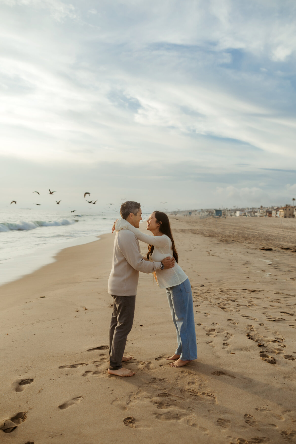 LA Beach Maternity Photography 30