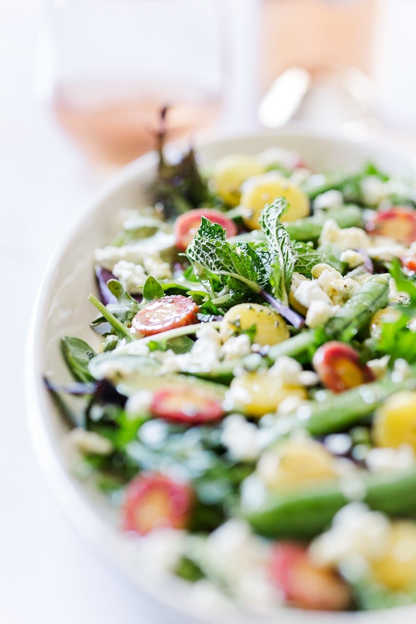 spring sweet pea salad 6