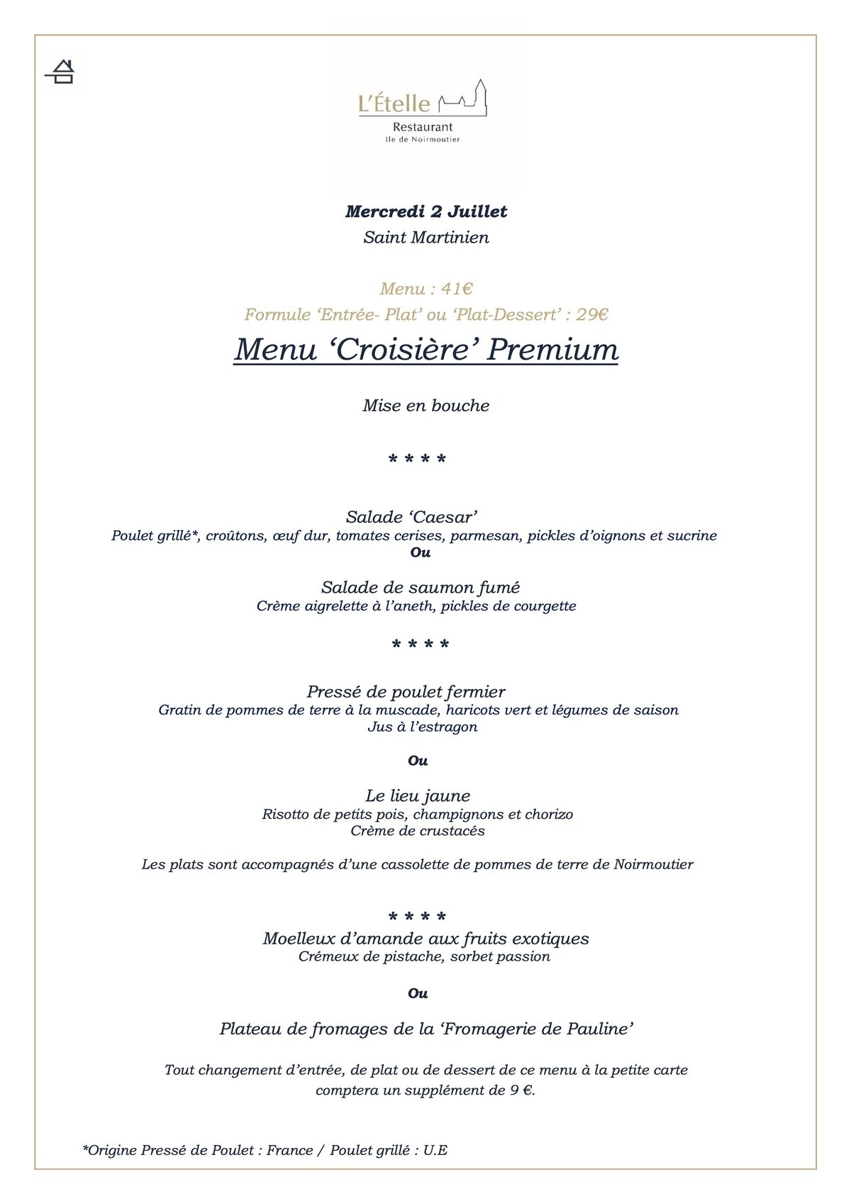 mercredi 2 juillet