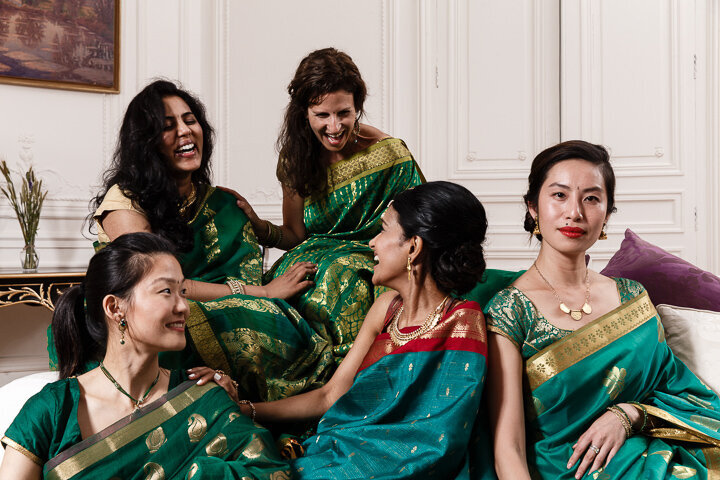 Wedding Hair Makeup Château in Normandy France