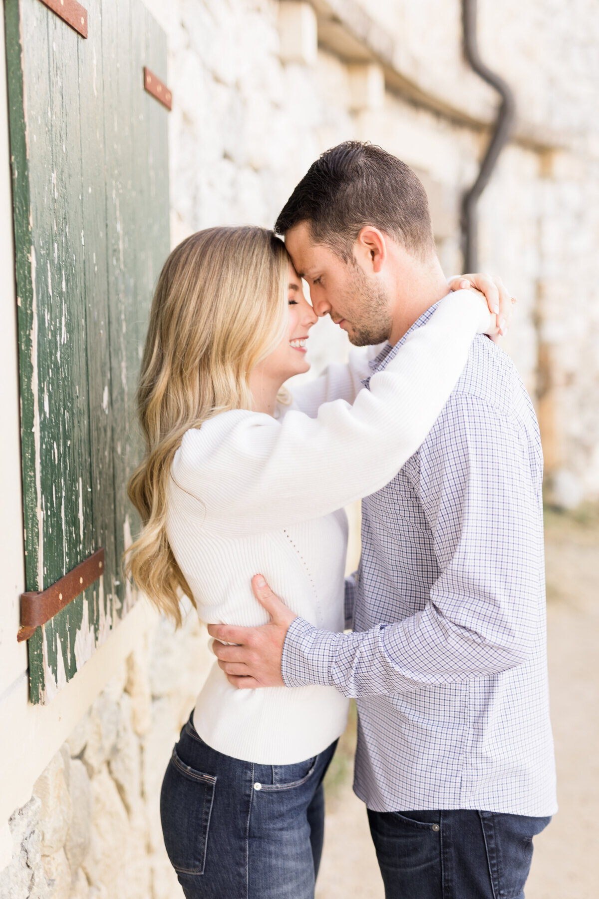 Light and Airy Engagement Pictures at Adriatica Village