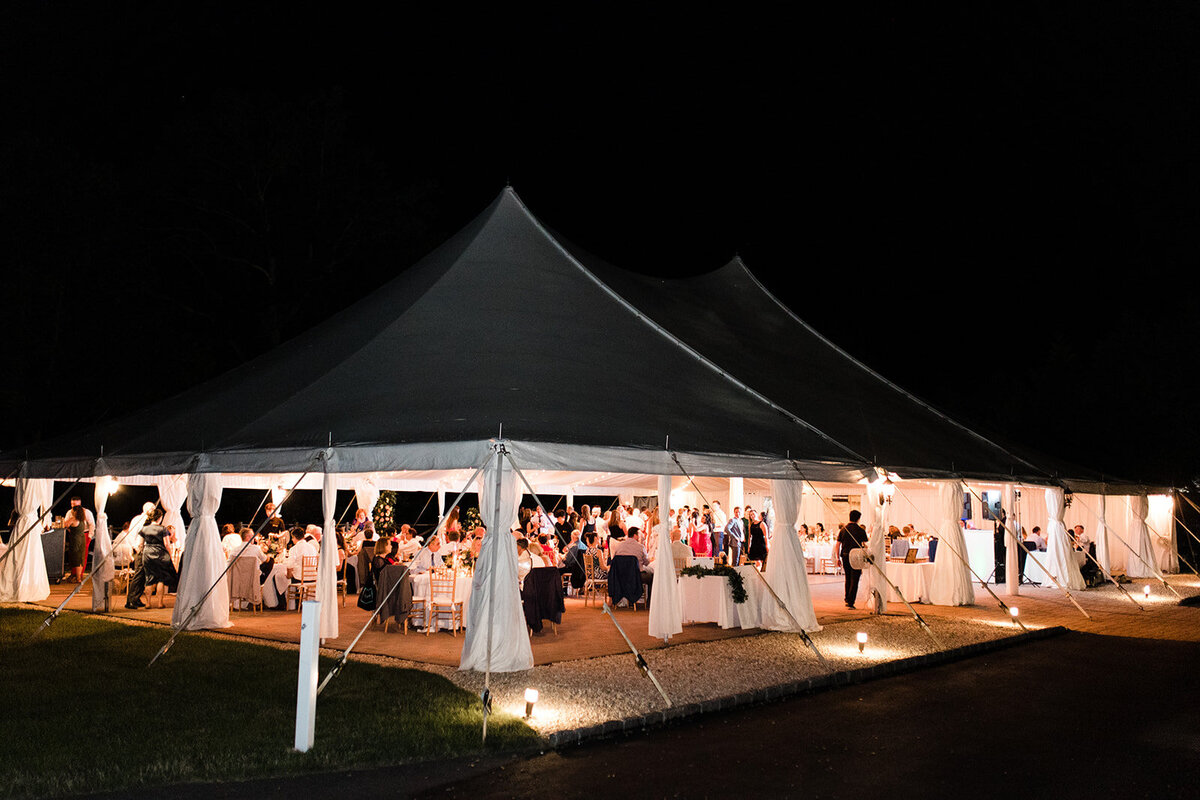 tent wedding