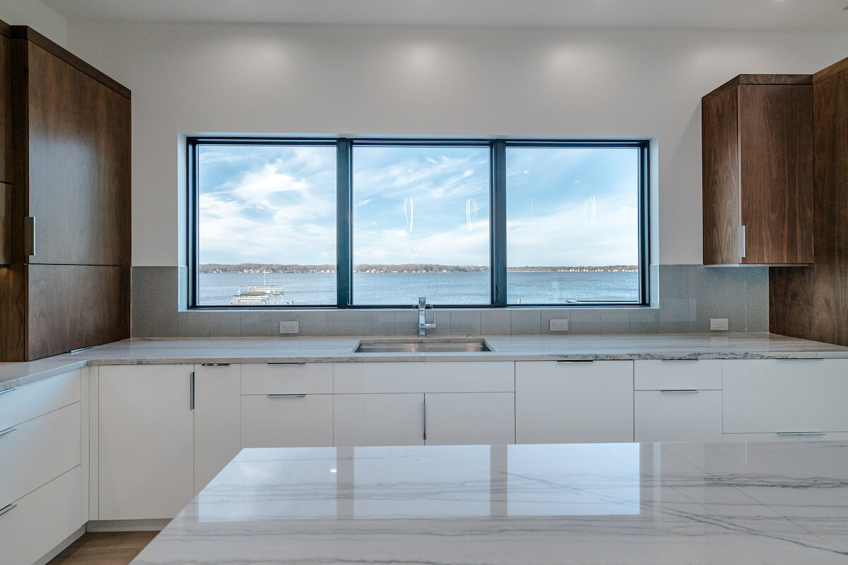 Holland MI Kitchen Lake view