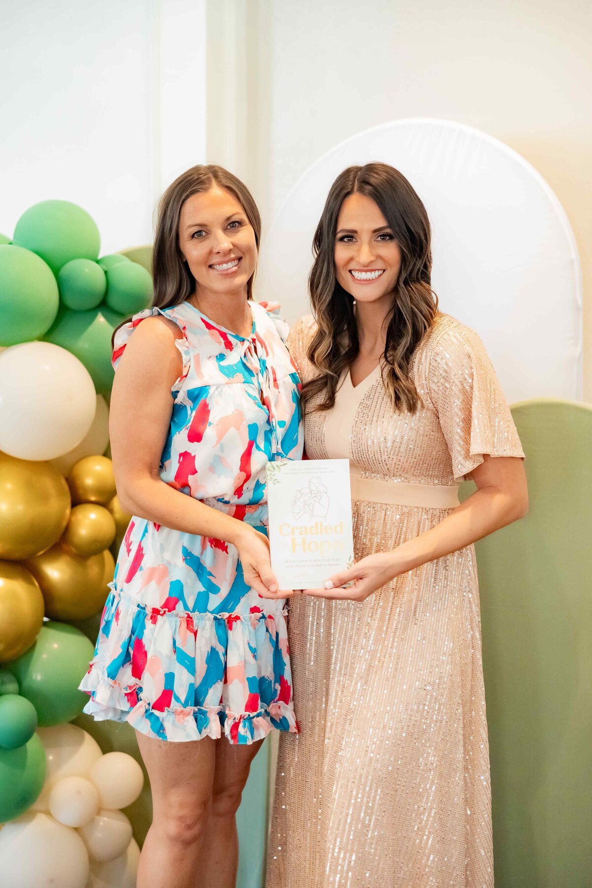 Ashley Opliger Cradled in Hope Book Launch Party, biblical book for grieving moms, miscarriage, stillbirth, infant loss, christian author (44)