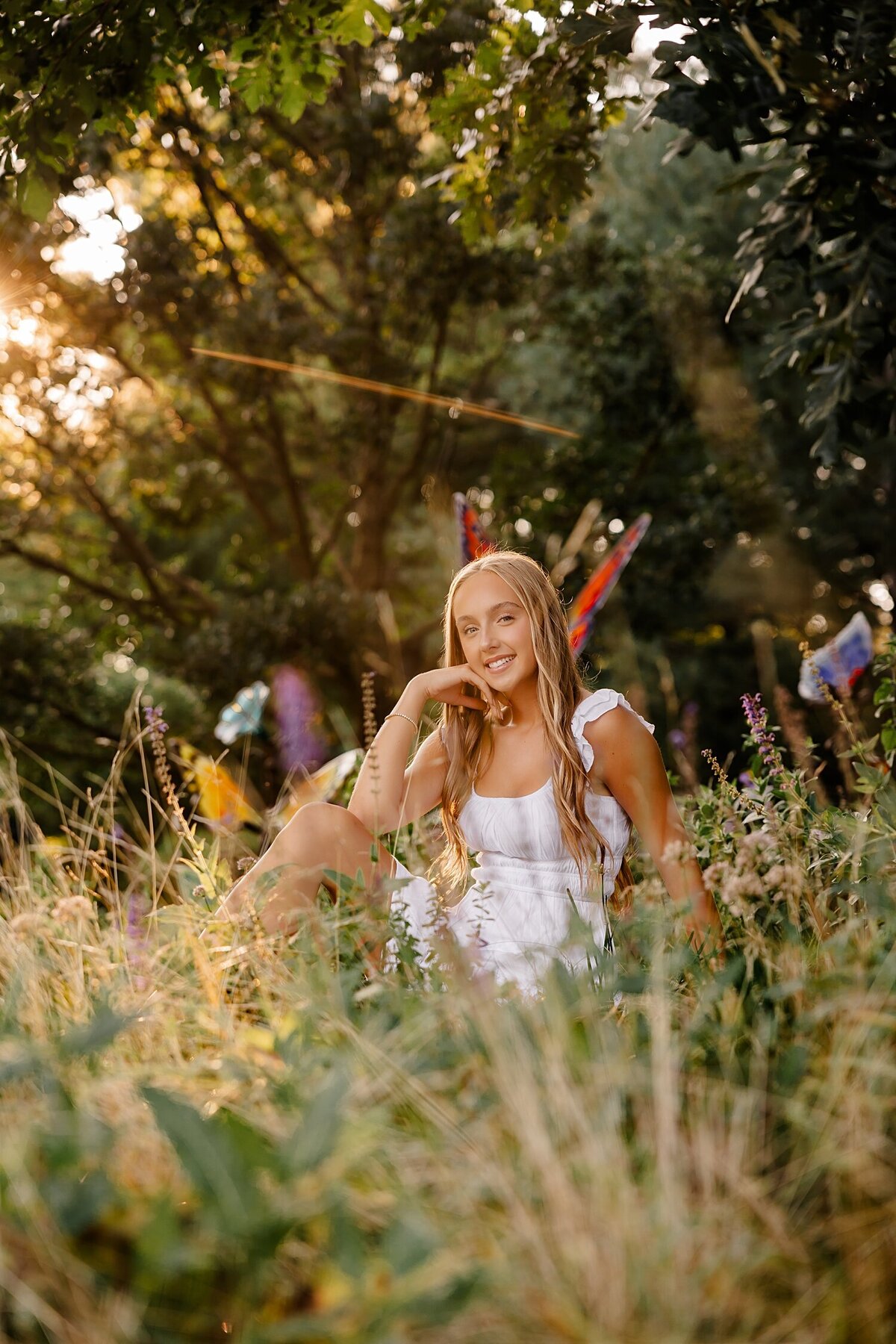 Senior Photos at Green Bay Botanical Gardens_0244