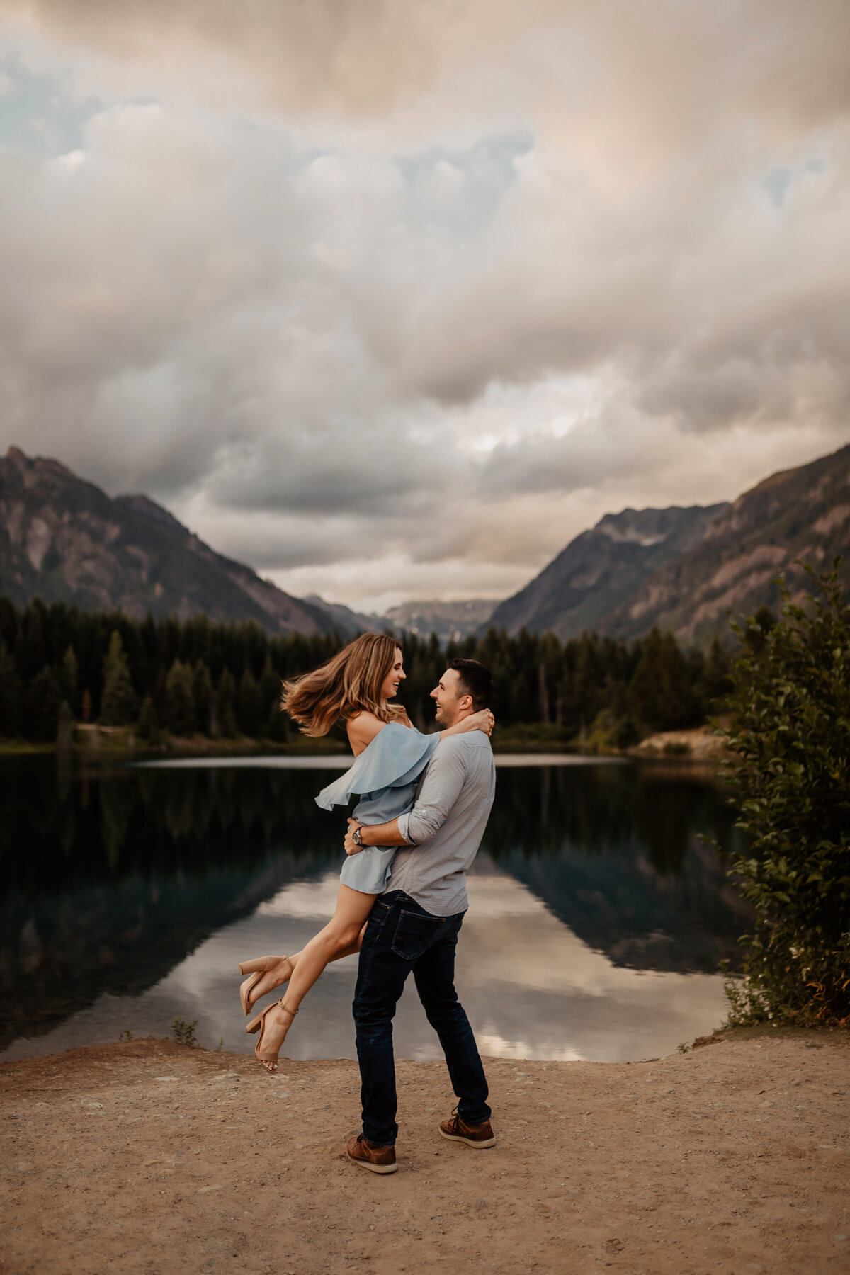 Gold Creek Pond Engagement