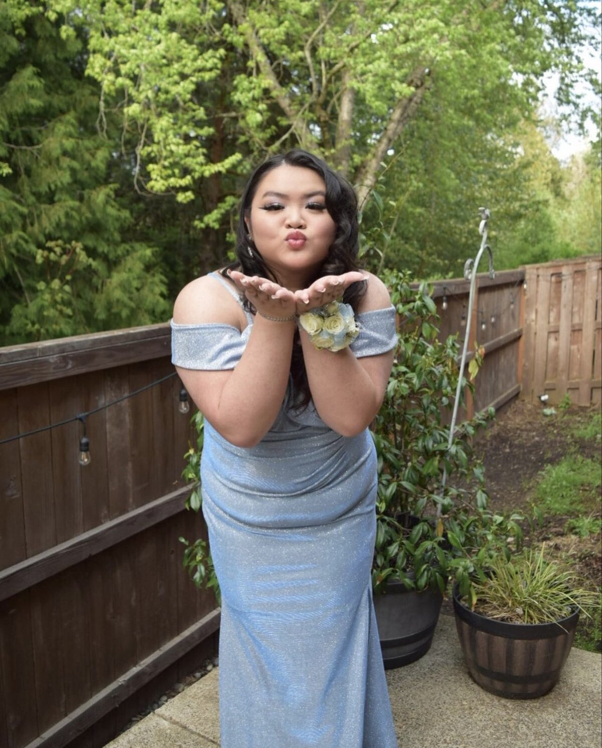 Formal Dress Blue | Lucia Isabel