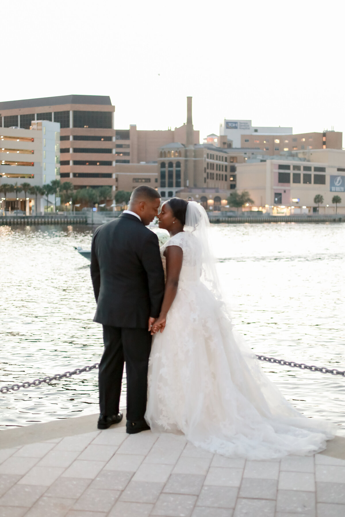 16 - Westin Tampa Wedding Bride & Groom - Tampa Bay Wedding Planner