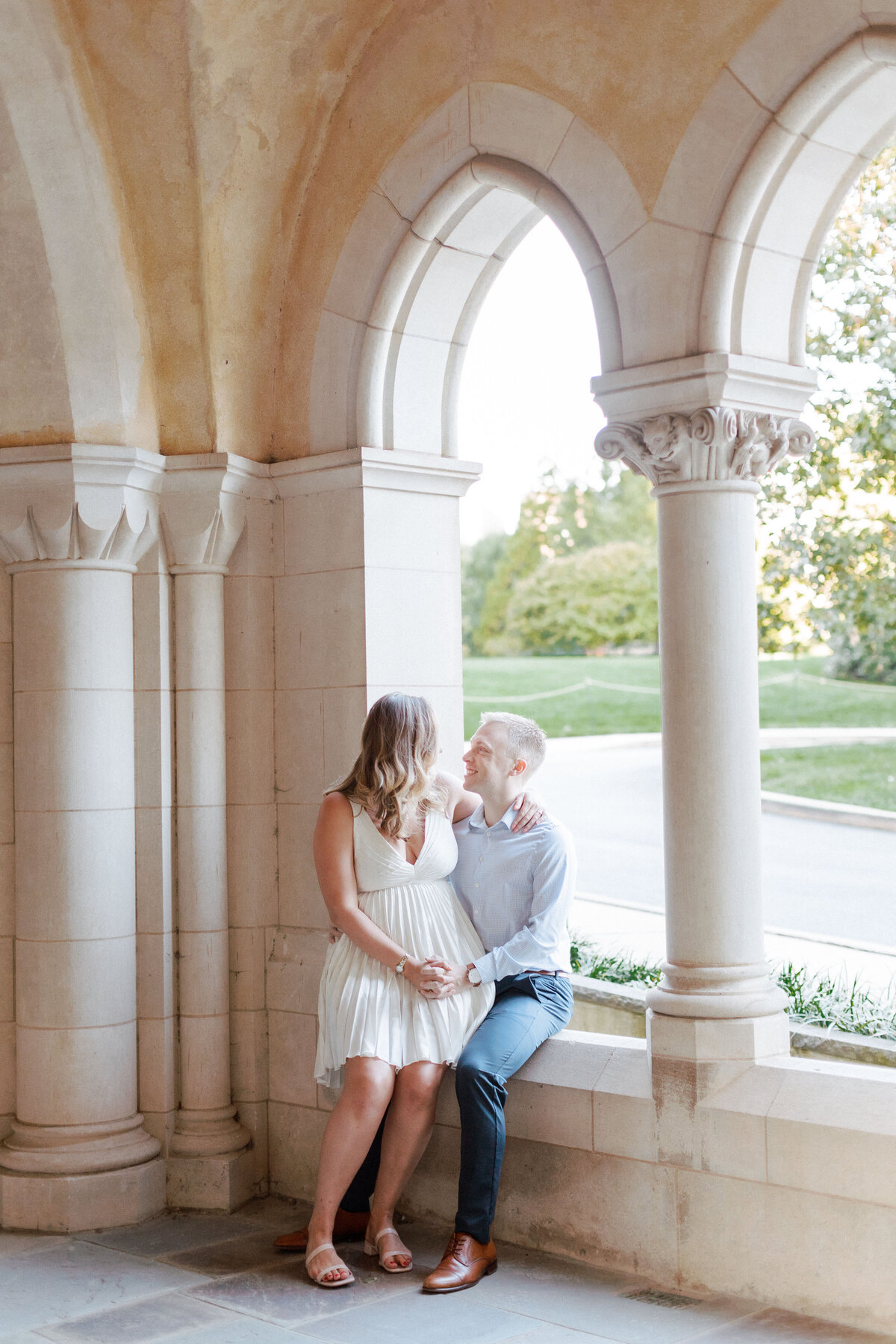 NATIONAL CATHEDRAL ENGAGEMENT SESSION - Katie Annie Photography-5379