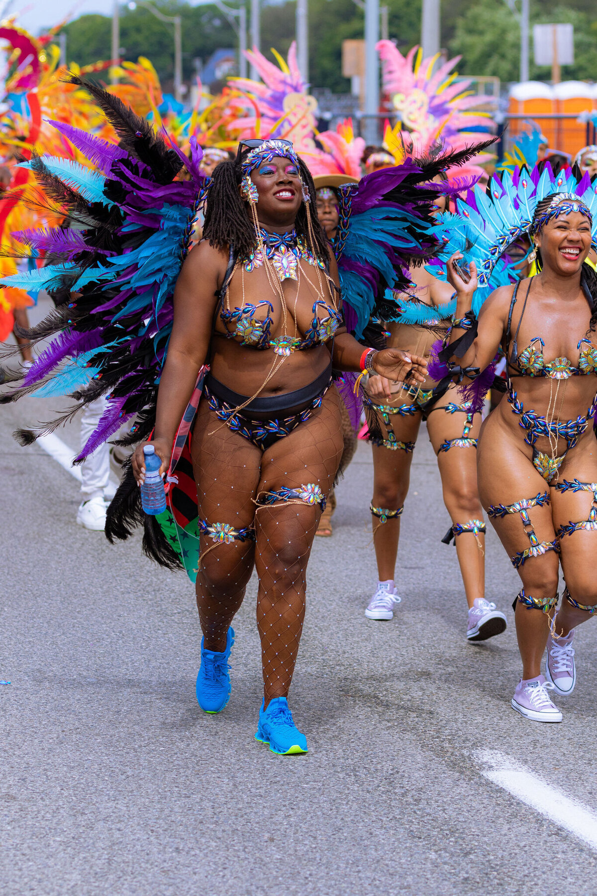 Photos of Masqueraders from Toronto Carnival 2023 - Sunlime Mas Band - Medium Band of The Year 2023-228