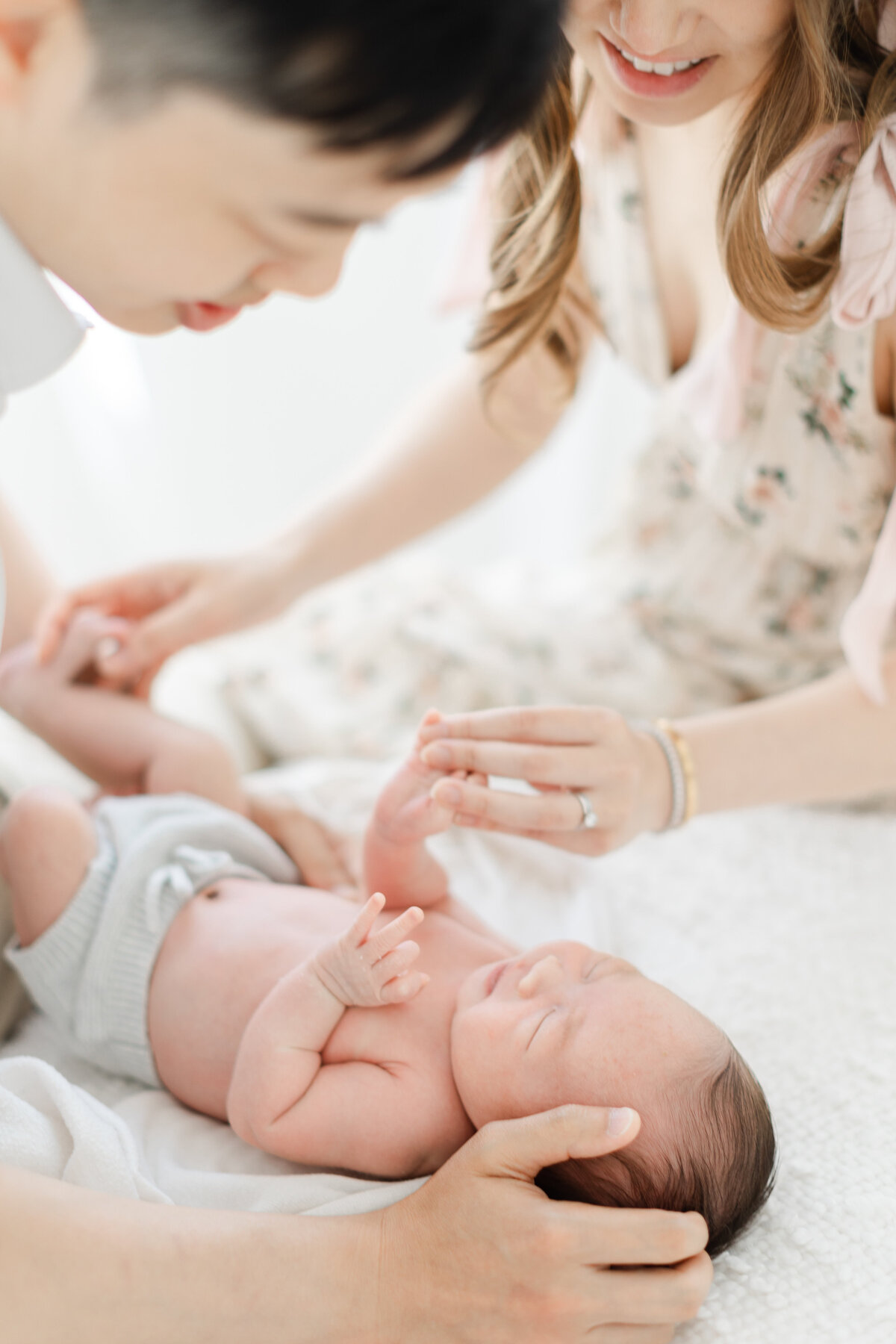 Newborn photography session at a Philadelphia photography studio - 20