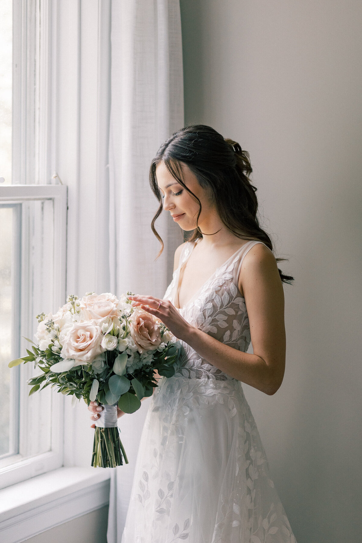 bride at Still Meadow Farm