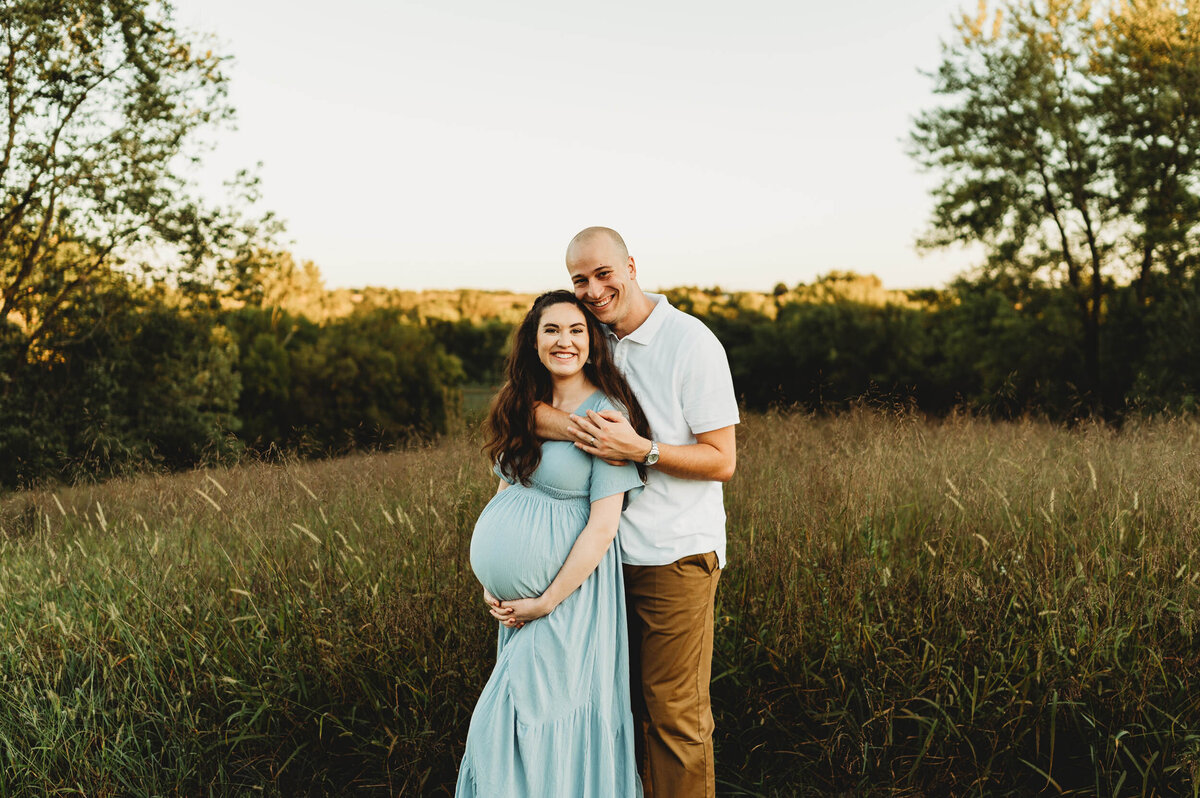 Outdoor twins maternity session kansas city1