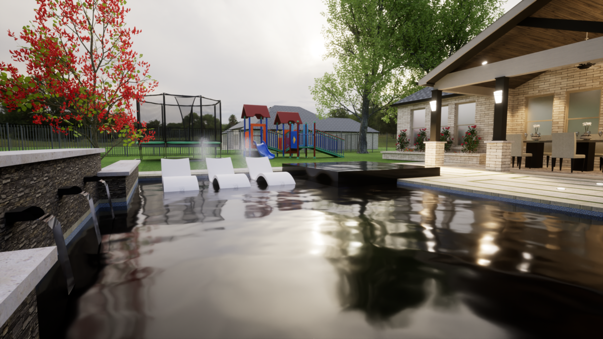 Terrace Outdoor Design - Rendering - Caruthers - Image19