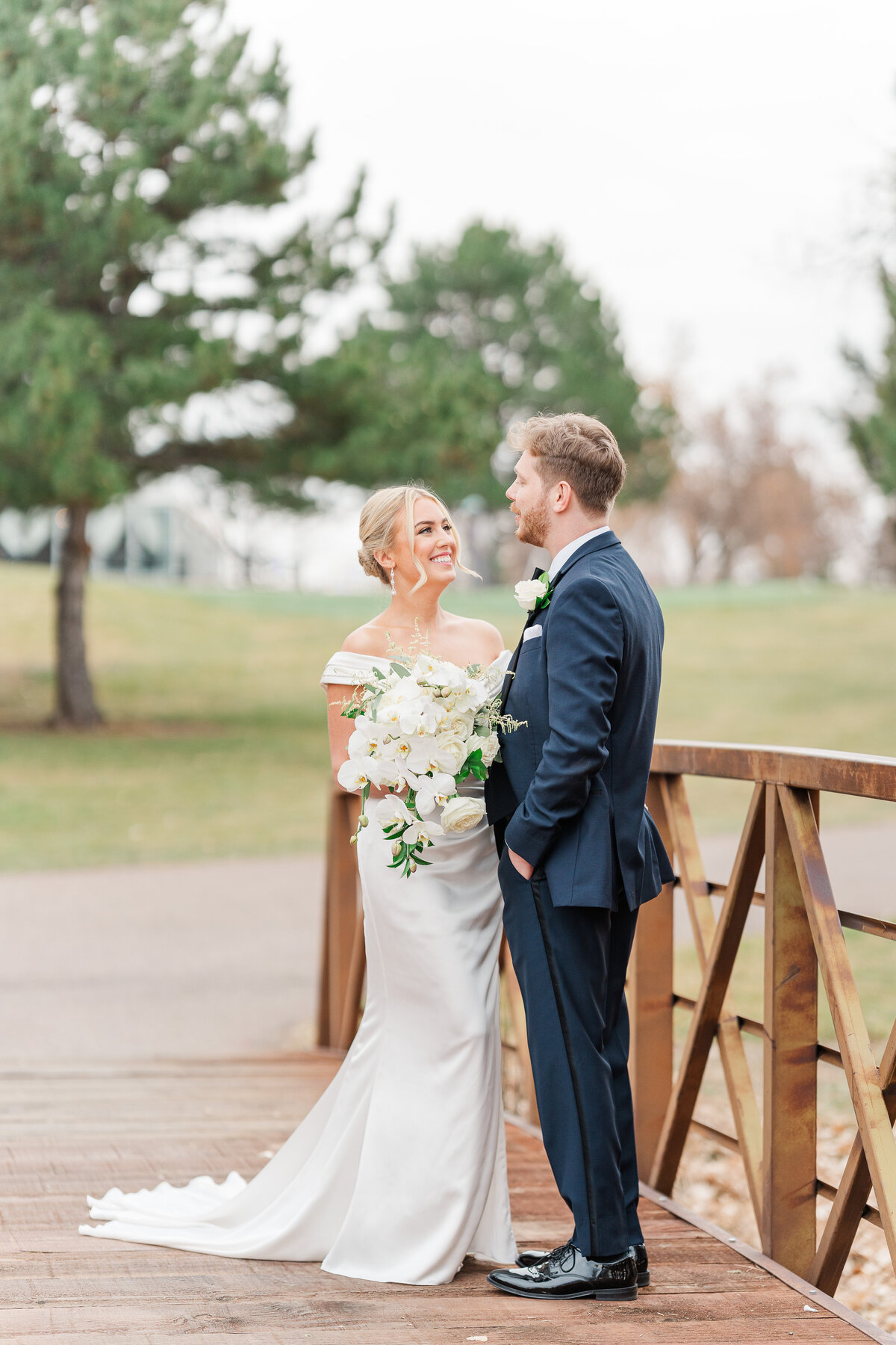 Wellshire Denver Colorado Classic Winter Wedding Elena Spraguer Photography 0018