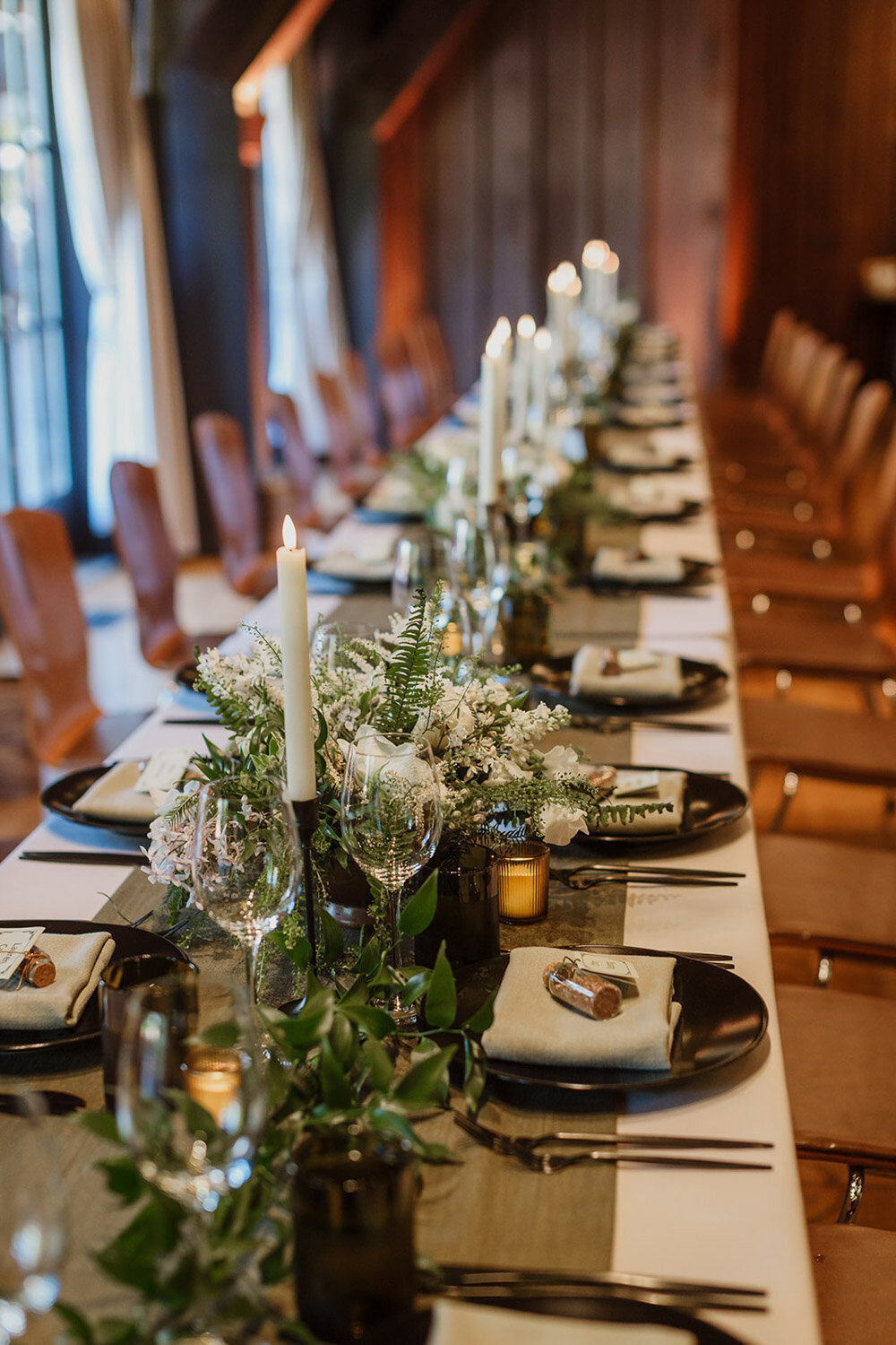 Luxury wedding tablescape