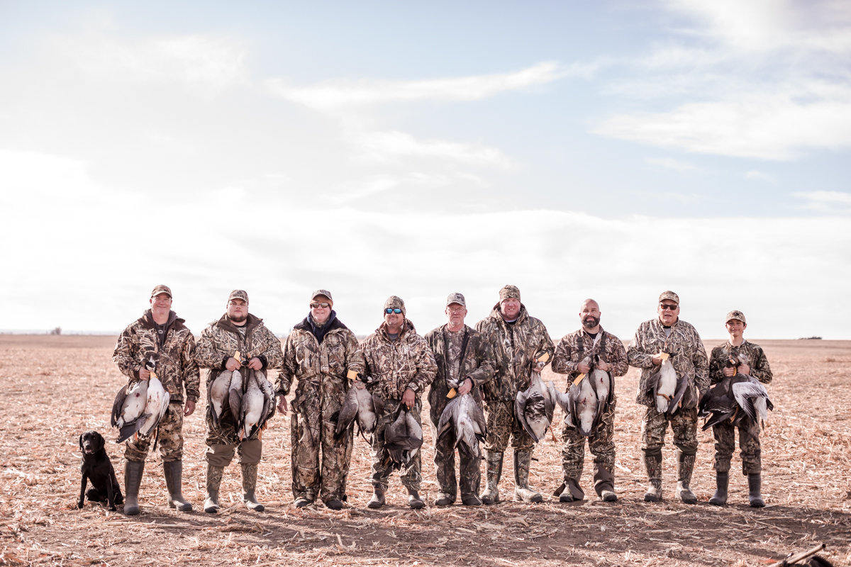 Central kansas duck hunting fowl plains -139