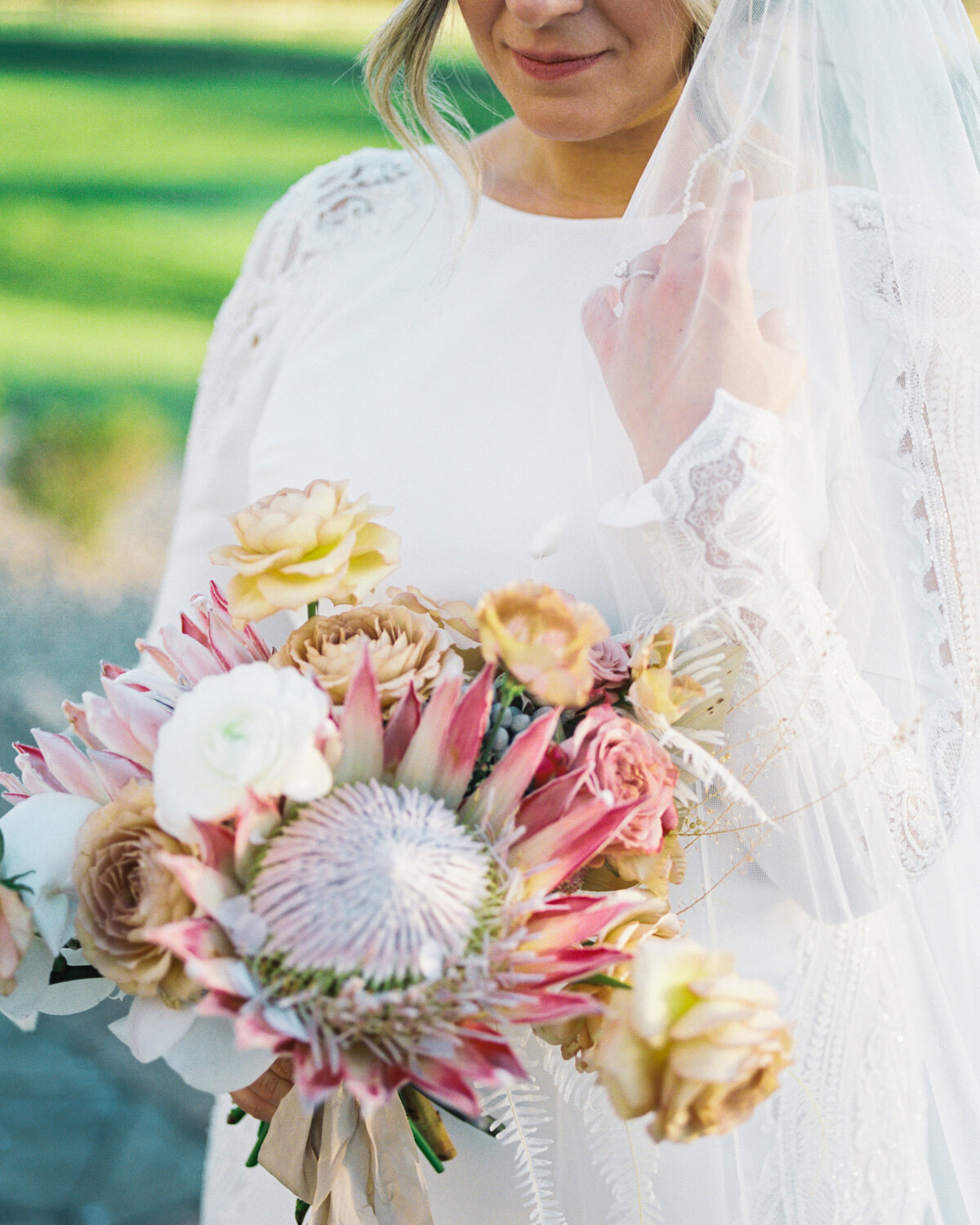 63_Kate Campbell Floral Maryland Golf Country Club Fall Wedding by Madeline Collins photo