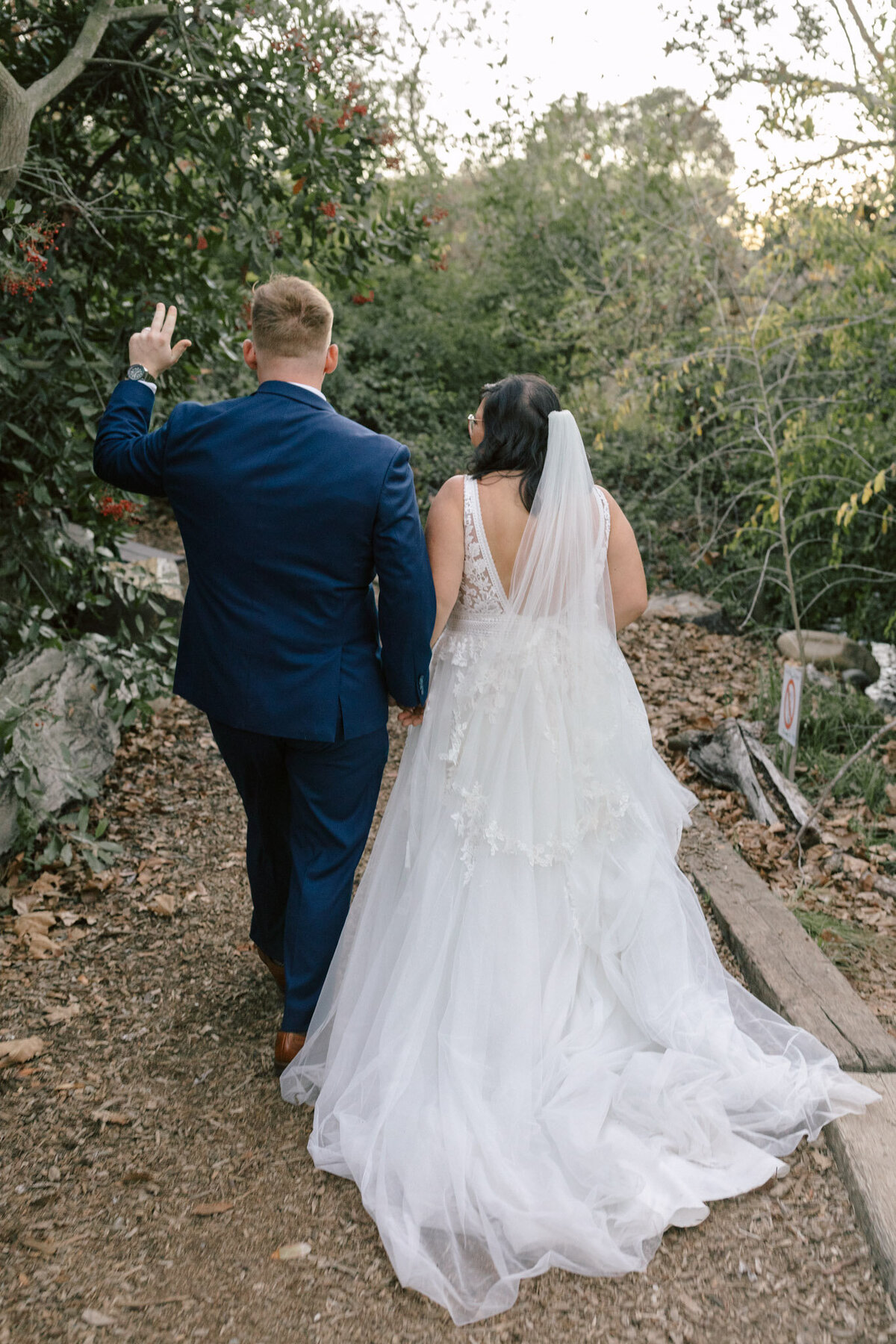 A wedding at the Environmental Nature Center in Newport Beach, CA