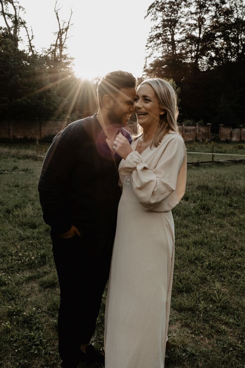 Loveshoot met een koppel bij Landgoed Hoekelum in Ede