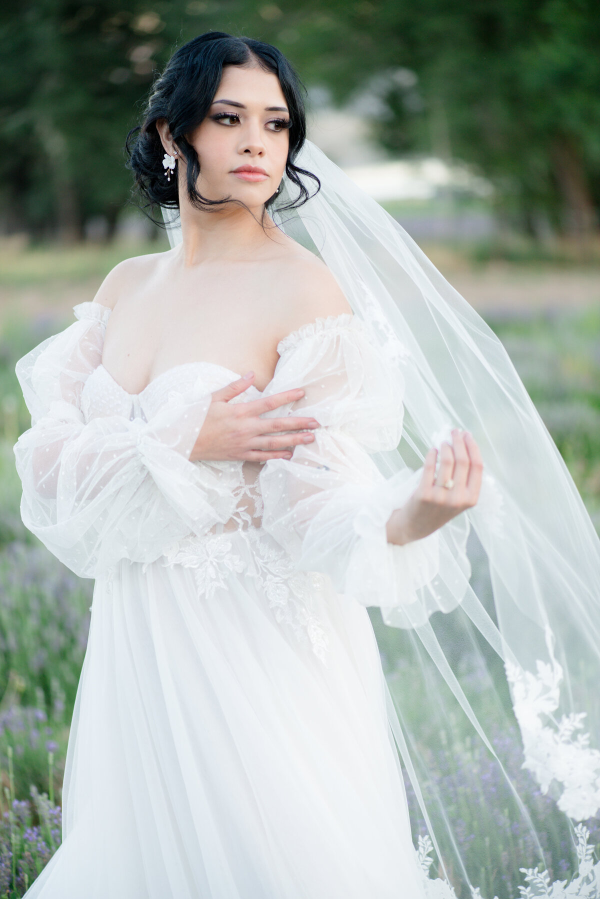 Lavender Fields Wedding - Utah Photographer AlliChelle -97