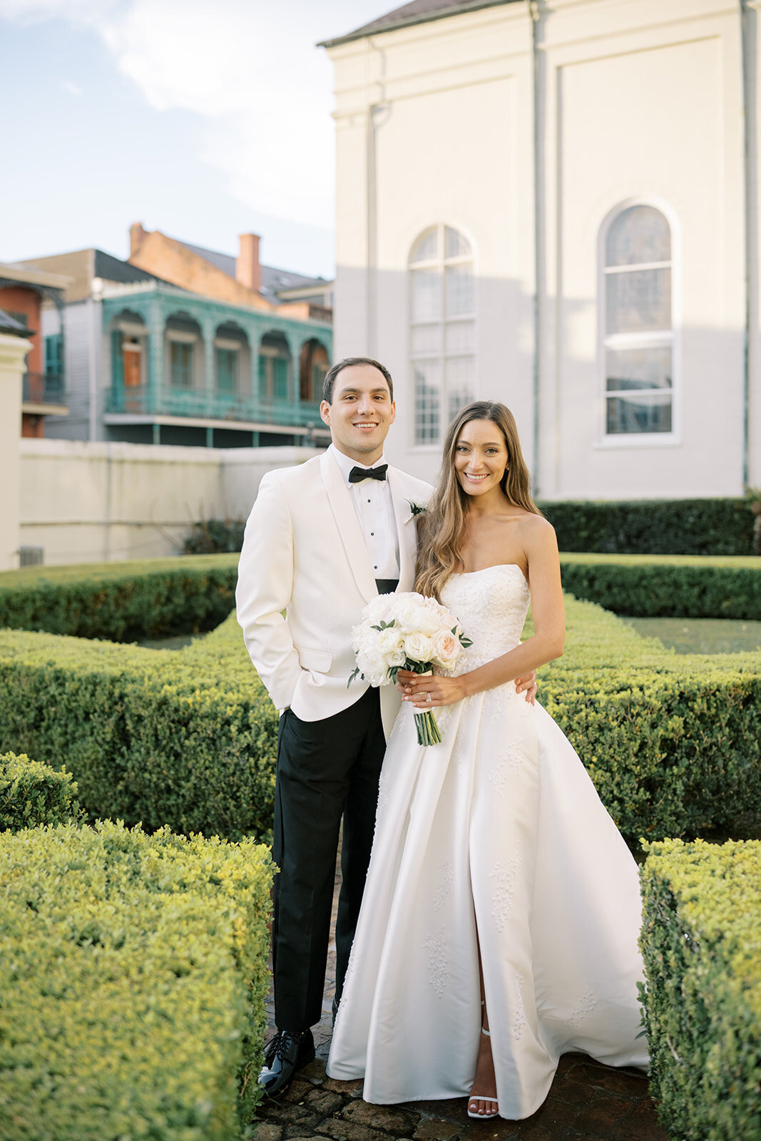 Hayden and Hayden's timeless wedding at Old Ursuline Convent
