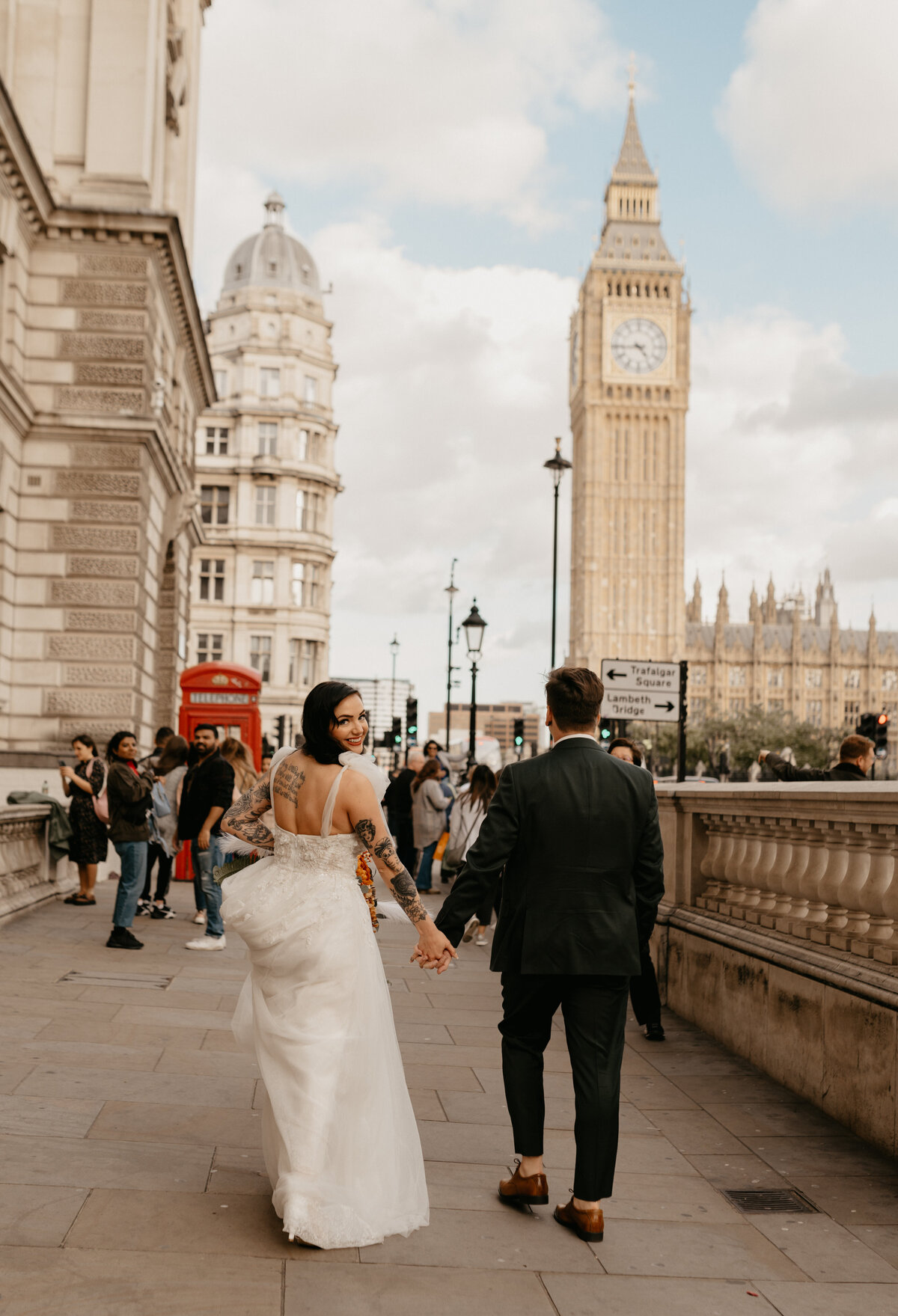 London wedding elopement at The Old marylebone town hall-650