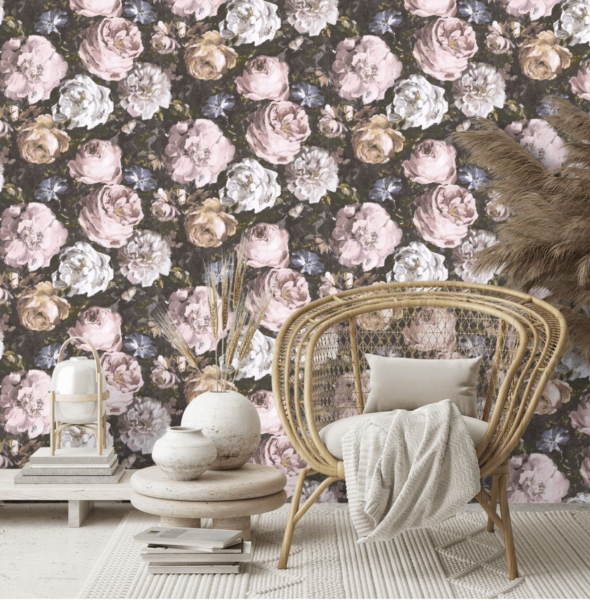 Modern Romantic Wallpaper Laj