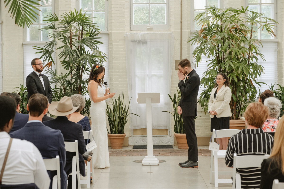 documentary photographer garden greenhouse wedding-102