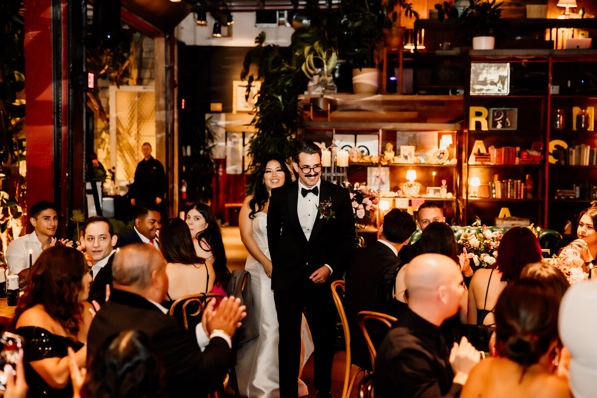 Archer Inspired Photography - Christina and Jake Wedding - Smog Shoppe Los Angeles - Reception-74