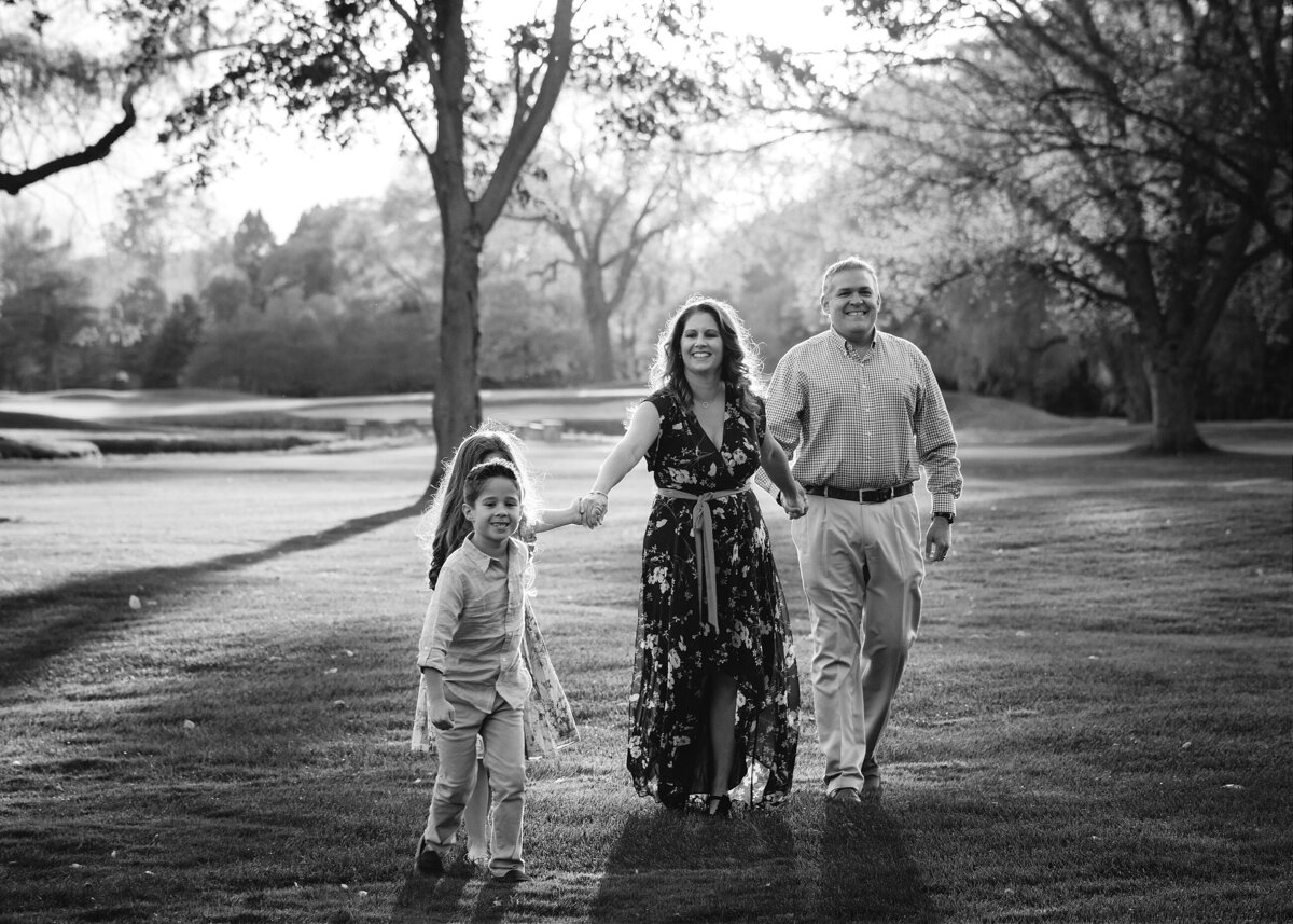 Holding Hands Park Milwaukee Family