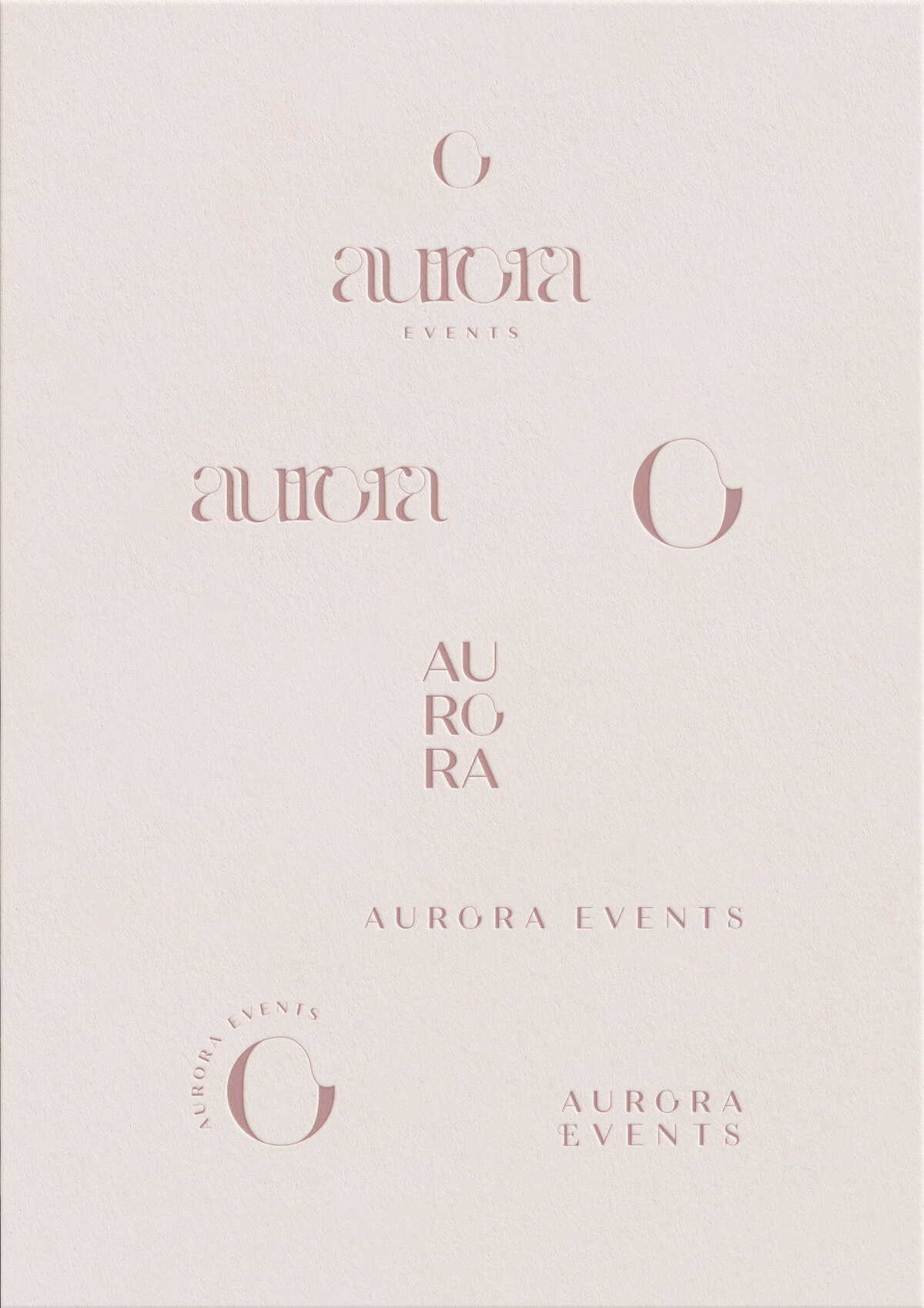 Vrouwelijk logo ontwerp event planner