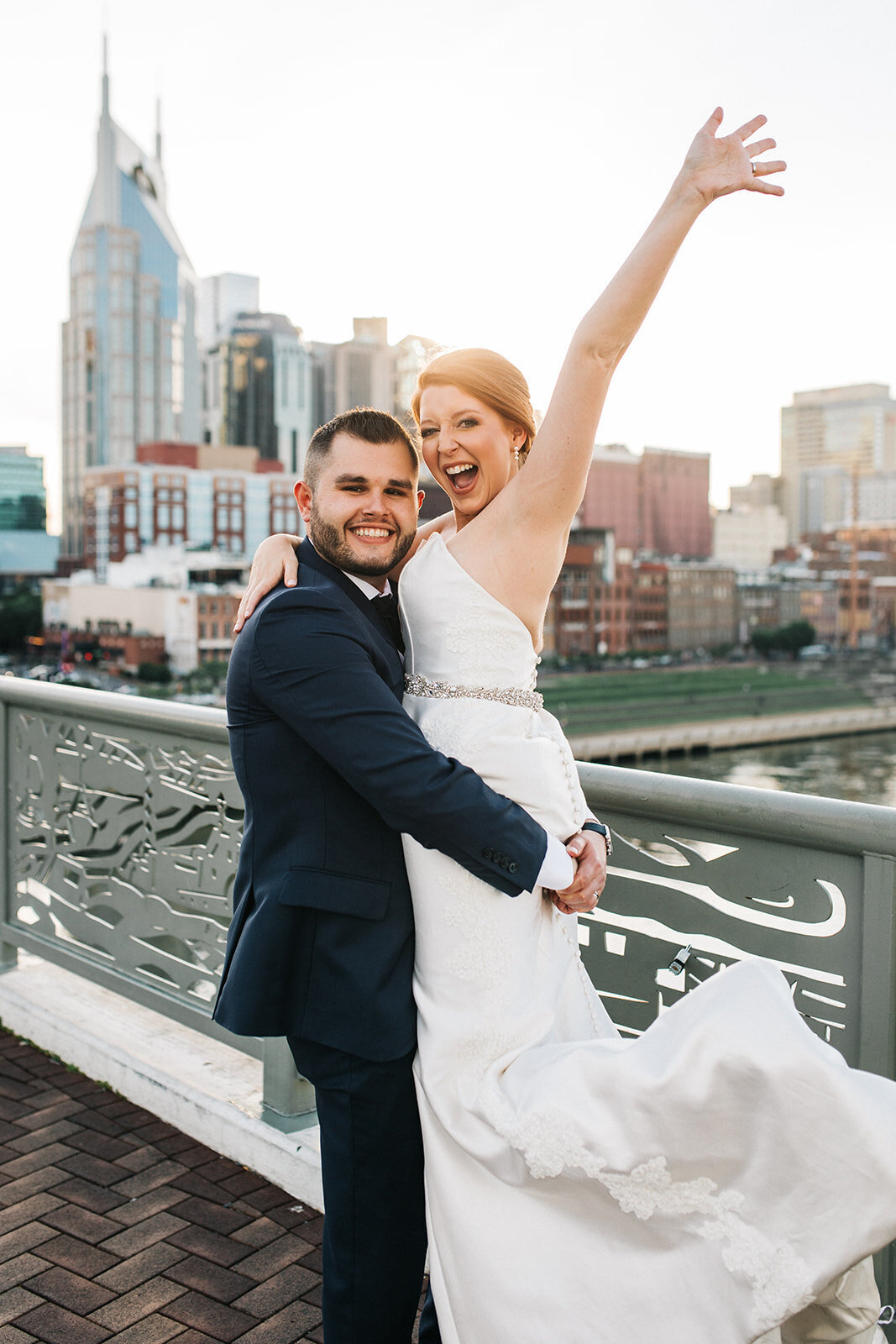 Bridge Building Wedding Photographer Laura K Allen