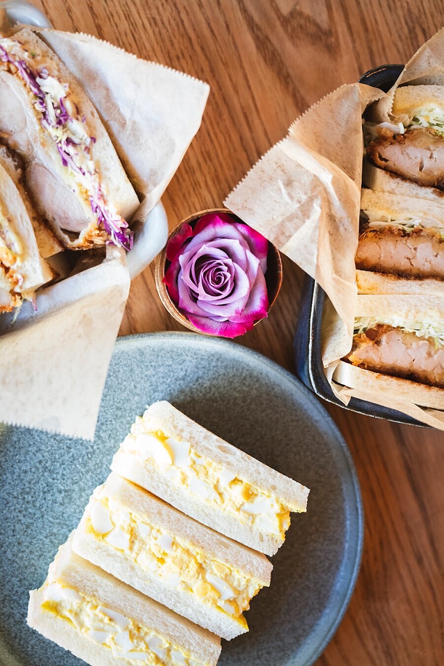 Stonemill Matcha sandos photographed by Cyntia Apps