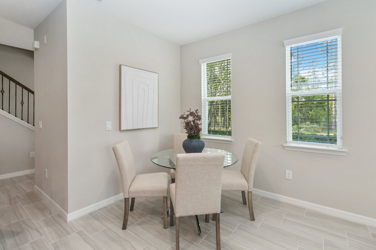 Professionally staged home in Orlando