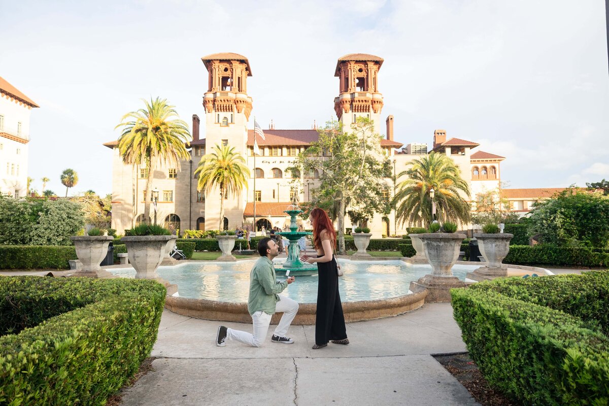 Proposing in St Augustine