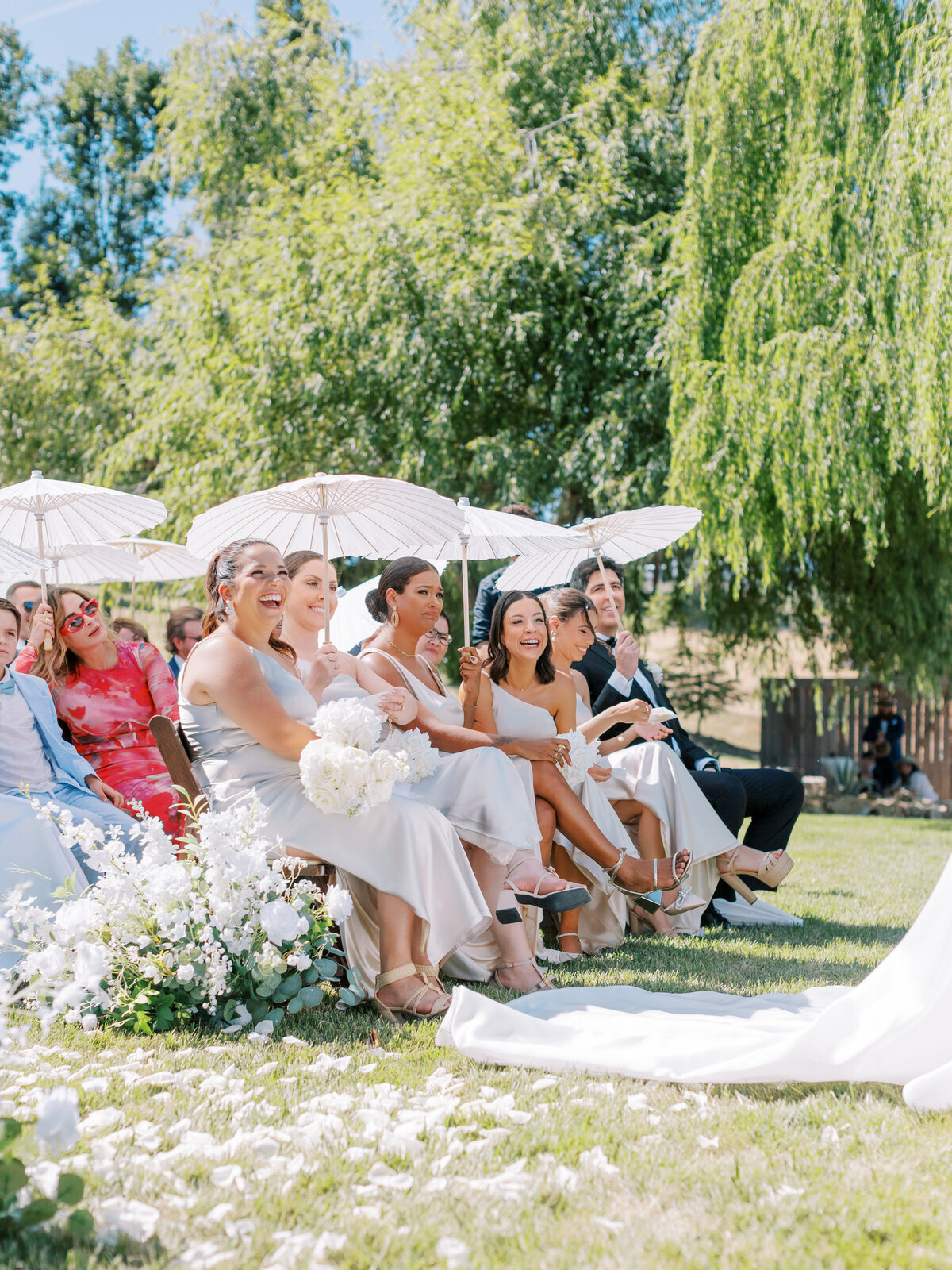 California outdoor wedding ceremony