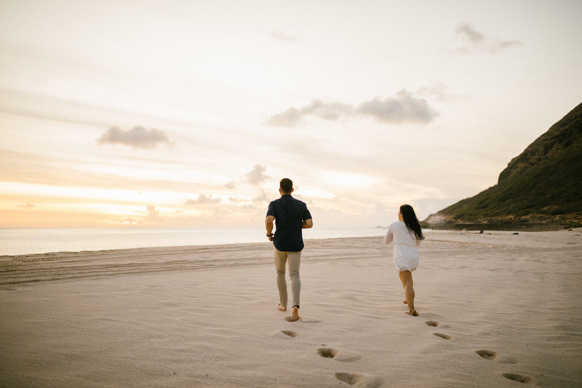 Hawaii Sunset Engagment Session3
