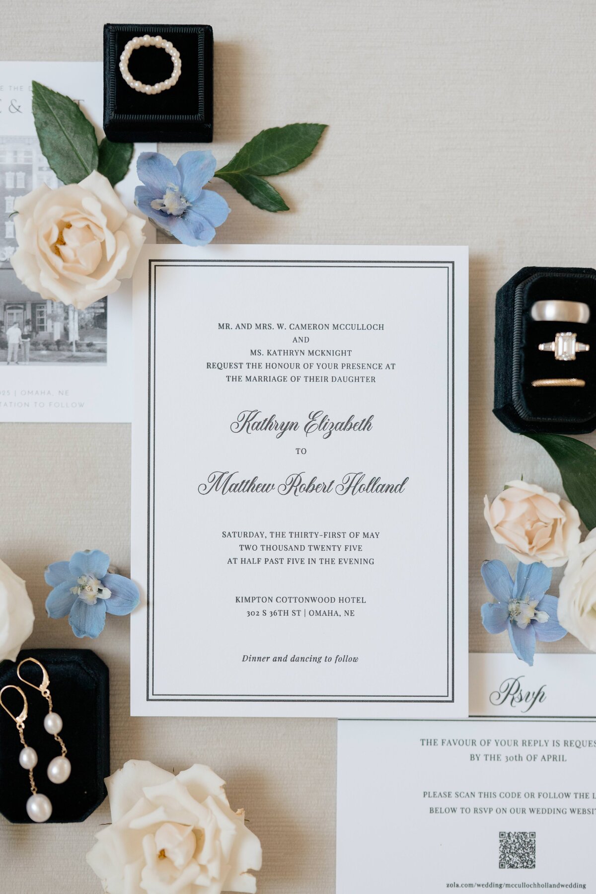 The Cottonwood Hotel Wedding Photos - Anna Brace Photography - Omaha Wedding Photographers-2