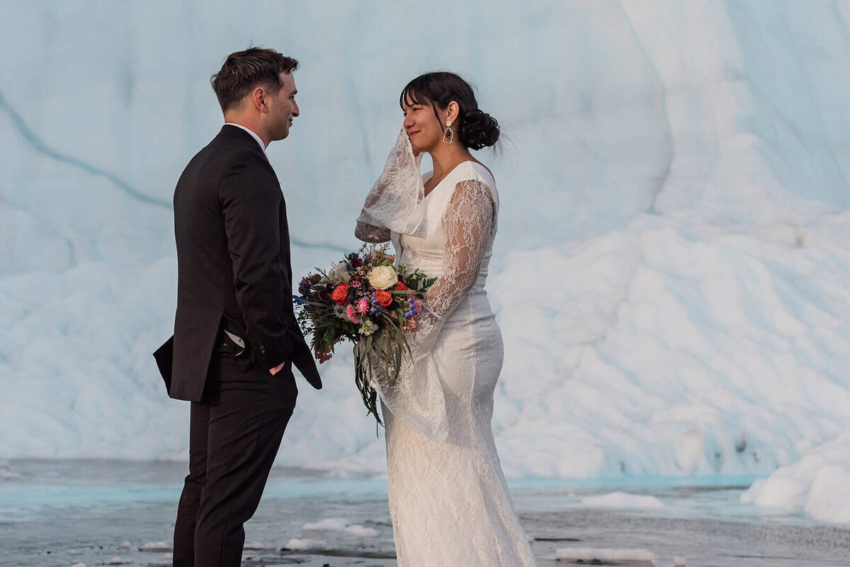 on-glacier-elopement-in-alaska-Soul-and-Sky-Weddings