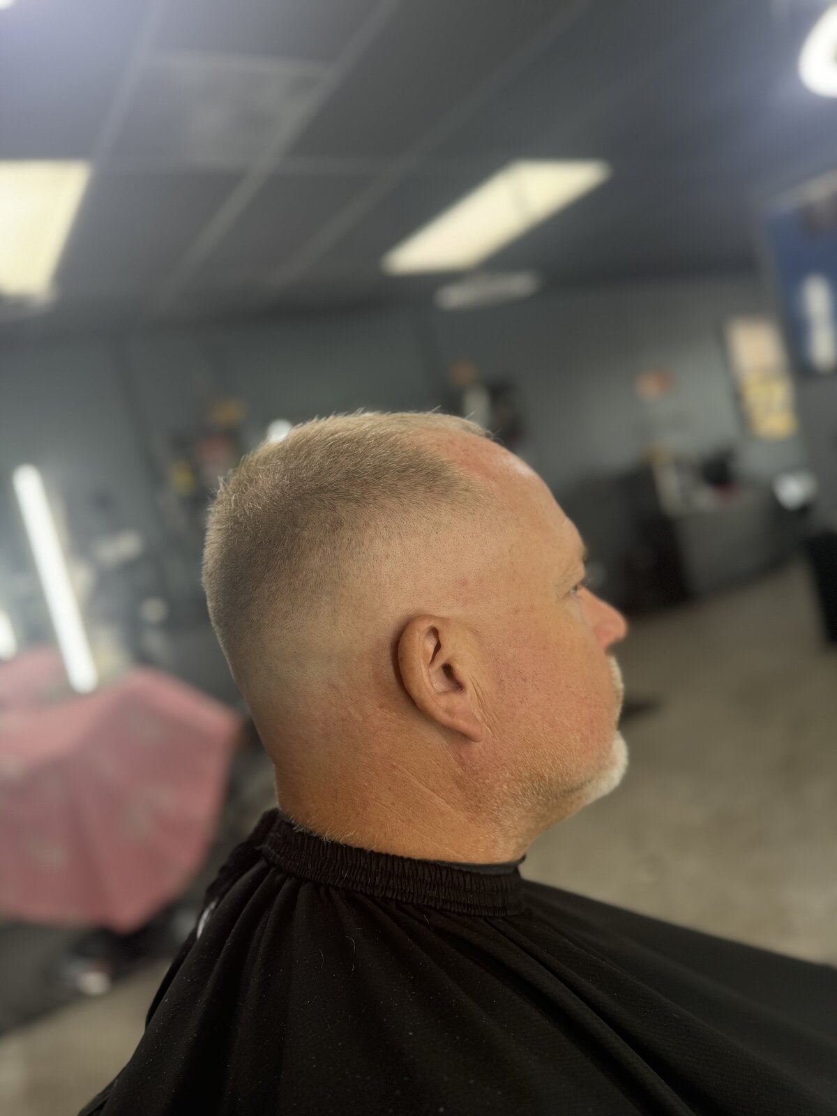 high skin drop fade