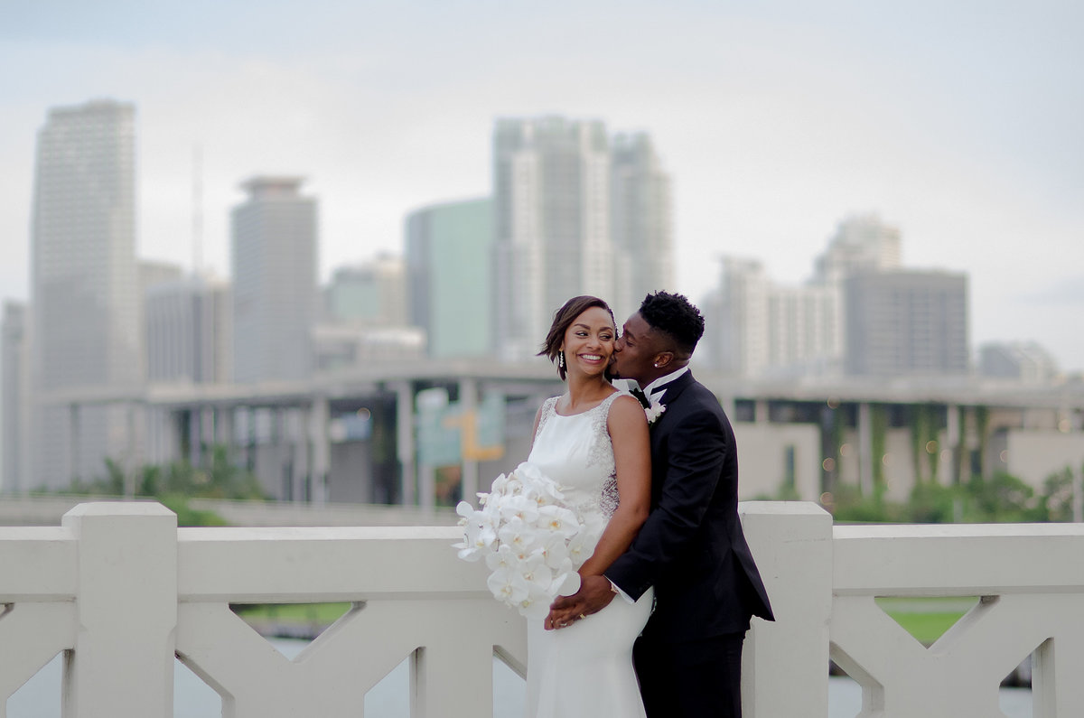 NFL Miami Dolphins Brandon Radcliff ShaKyra Radcliff Briza on the Bay Wedding Andrea Arostegui Photography-207