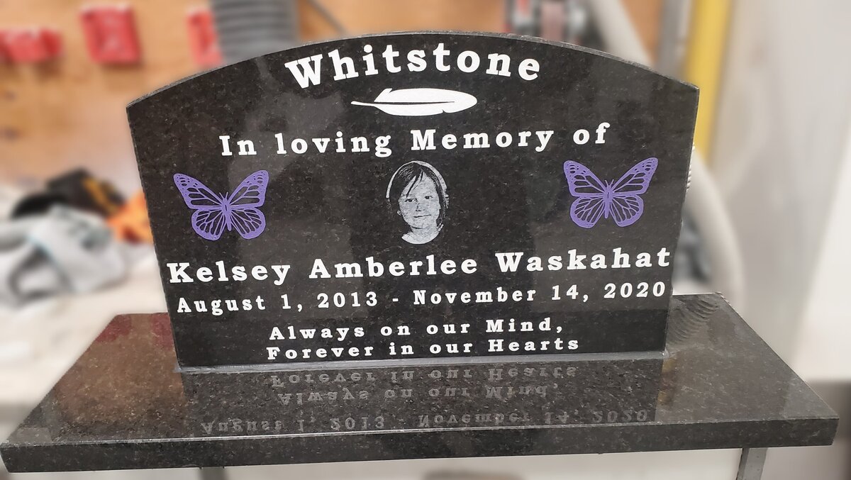 custom engravings for headstones alberta