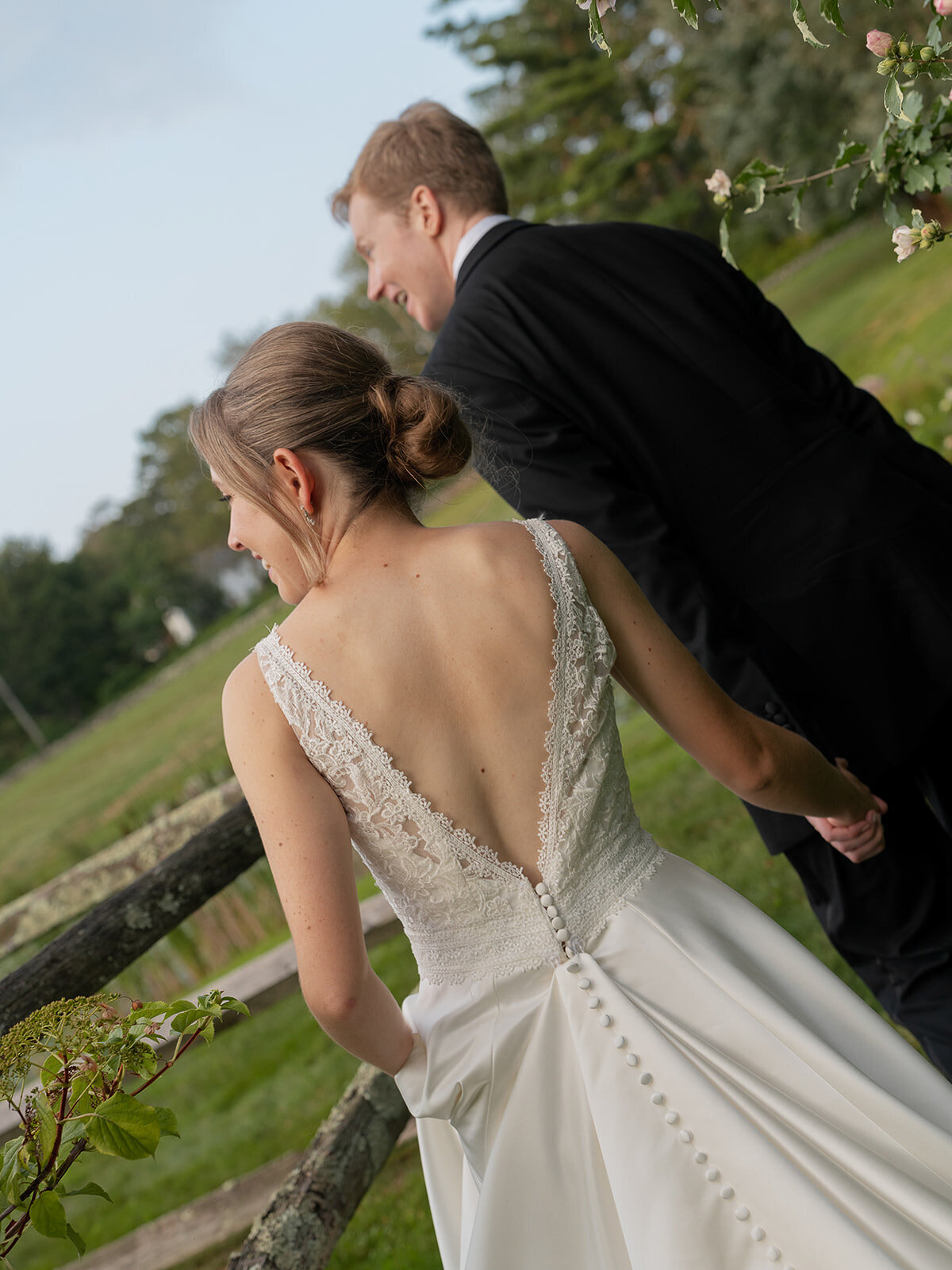 Annalise & Jonathan Tented Private Residence Connecticut Wedding-21