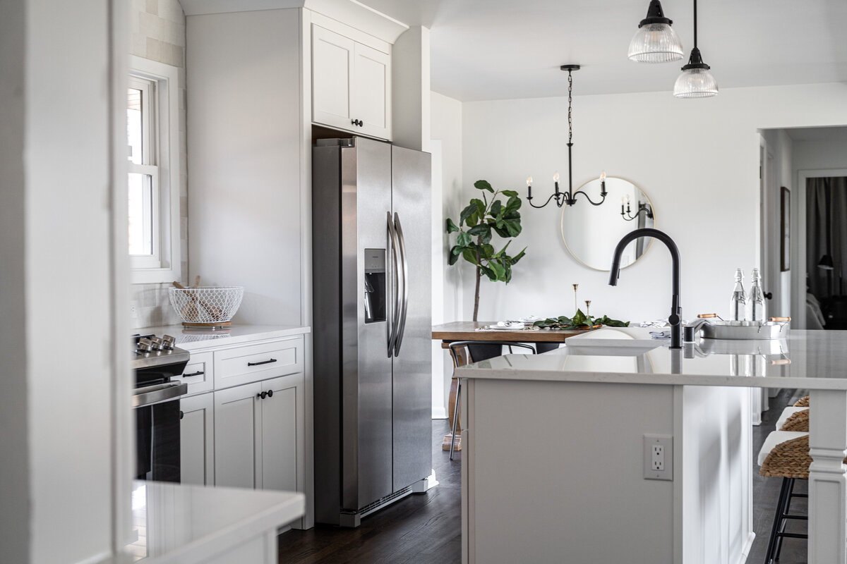 clean modern kitchen interior design