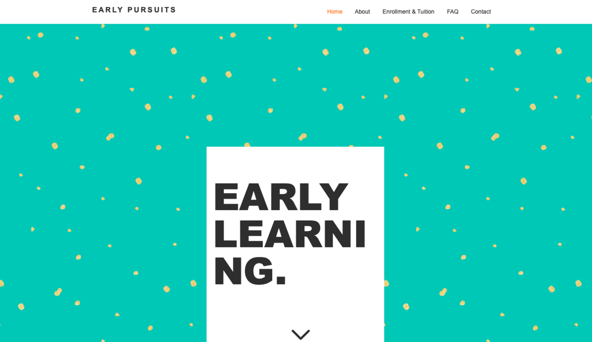Early Pursuits Website