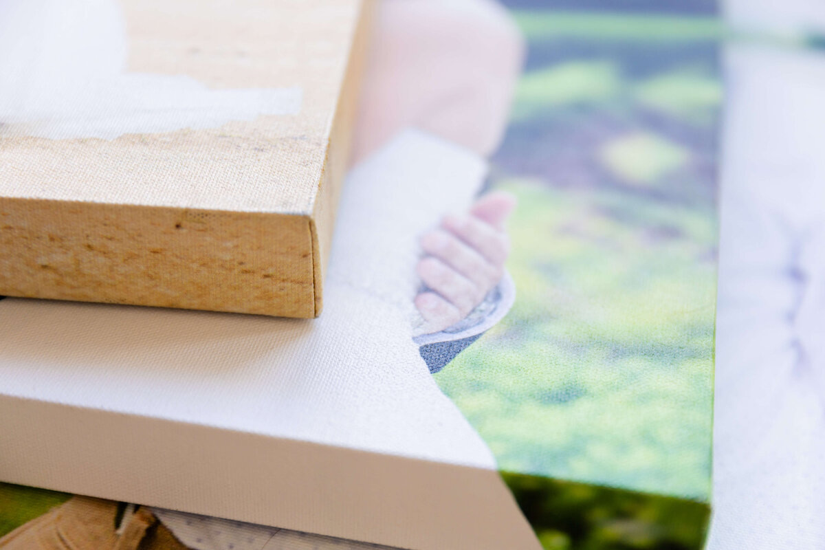 Wedding canvas prints by Nashville wedding photographer, Liz Courtney